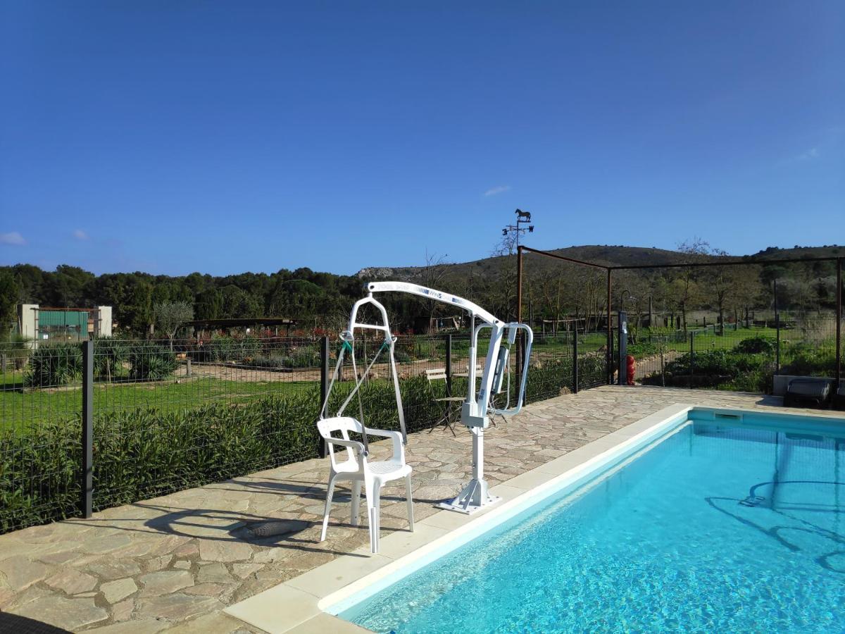 Mas Del Llop Blanc - Dog Friendly Hostal Rural - B&B Sobrestany Exteriör bild